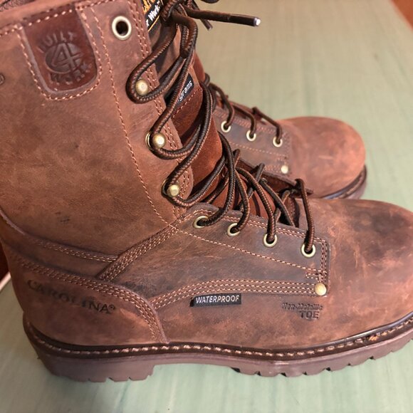NEW Mens Carolina CA9528 Composite Toe Waterproof Insulated Boots 9 3E - Picture 6 of 13